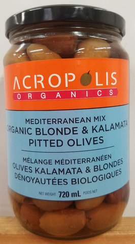 Olives Blonde & Kalamata Mediterranean - Pitted (Acropolis)